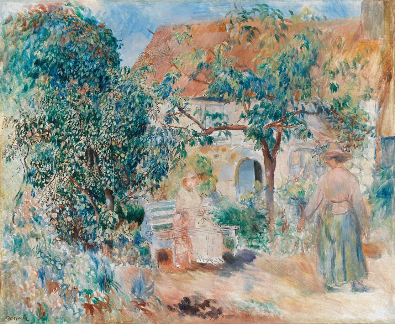 I hagen i Bretagne av Pierre Auguste Renoir