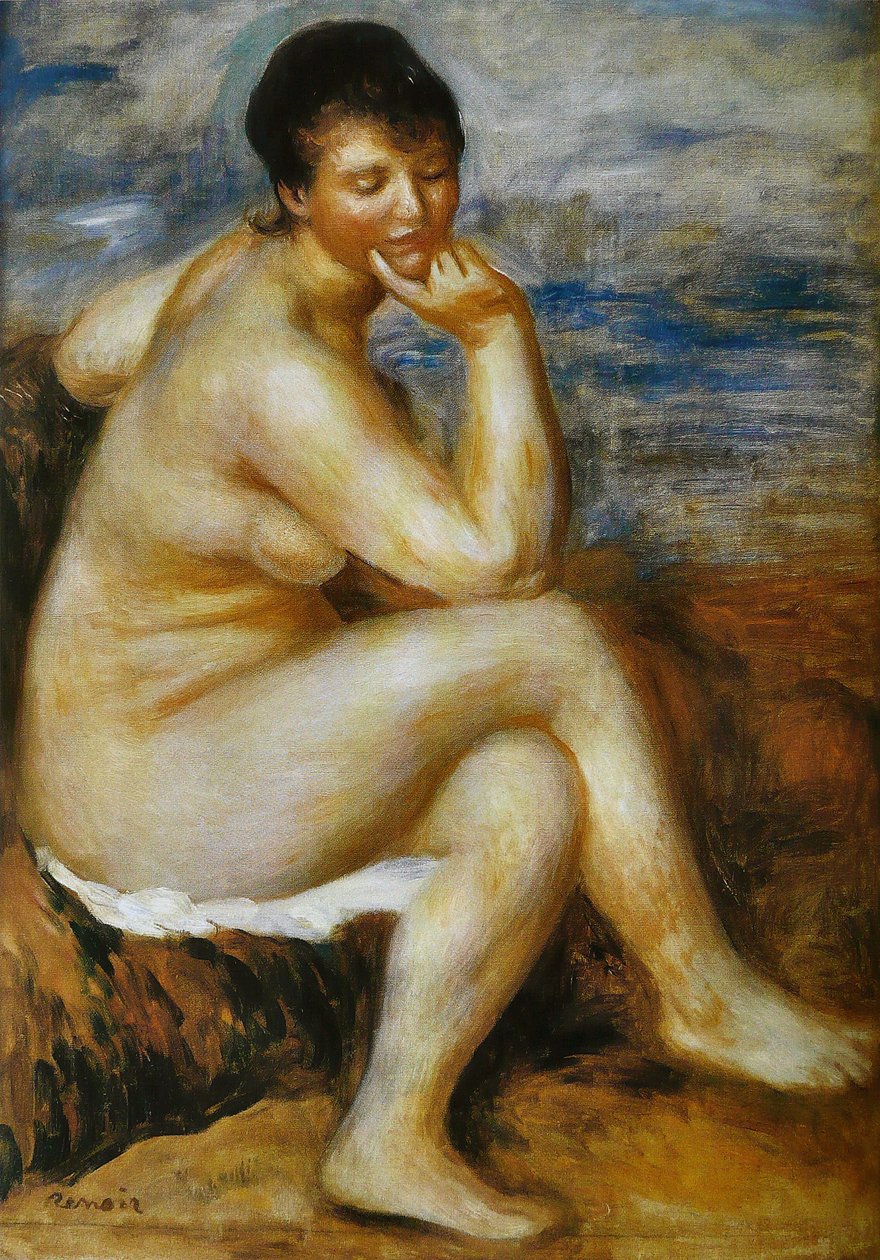 Bader på fjellet av Pierre Auguste Renoir