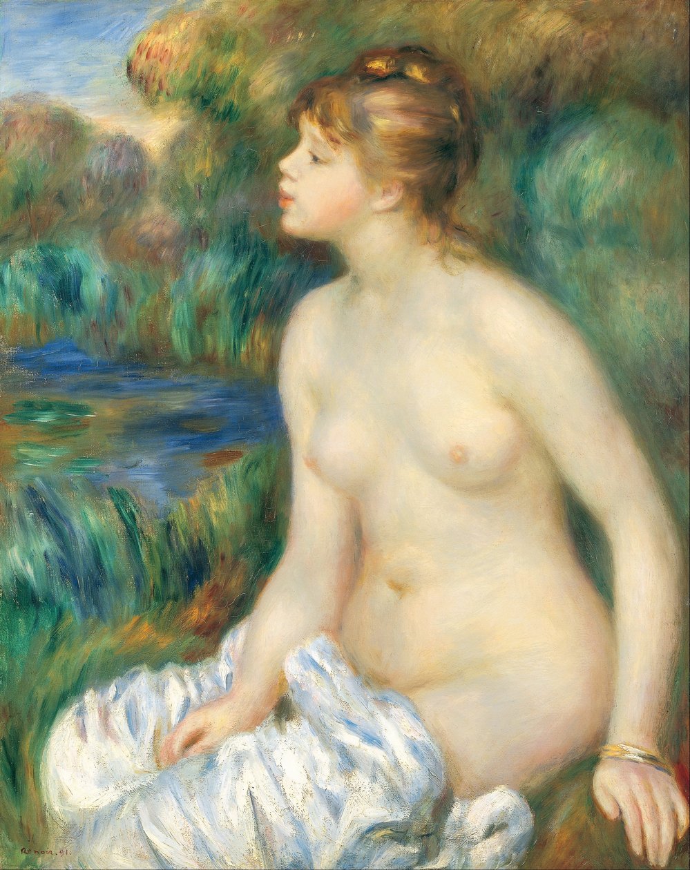 Bader av Pierre Auguste Renoir