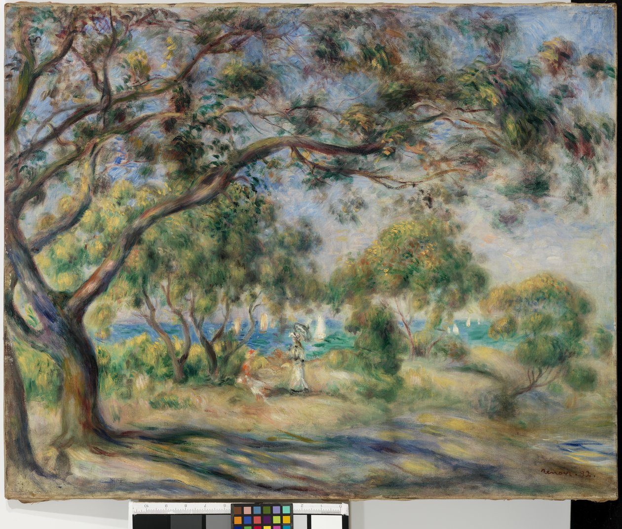Wood of the Chair (Noirmoutier) 1892 av Pierre Auguste Renoir