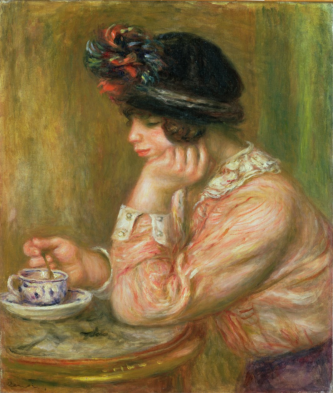 Sjokoladekopp, 1914 av Pierre Auguste Renoir