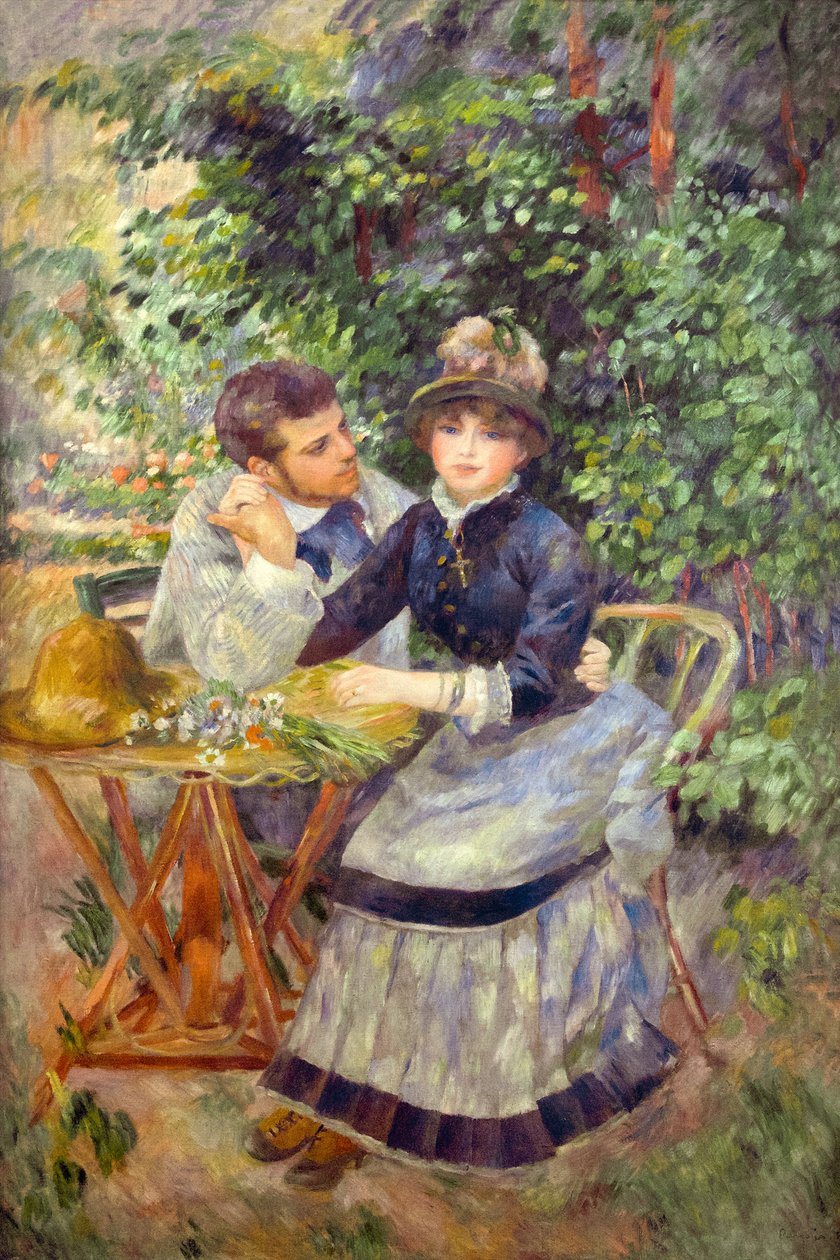 I hagen, 1885 av Pierre Auguste Renoir