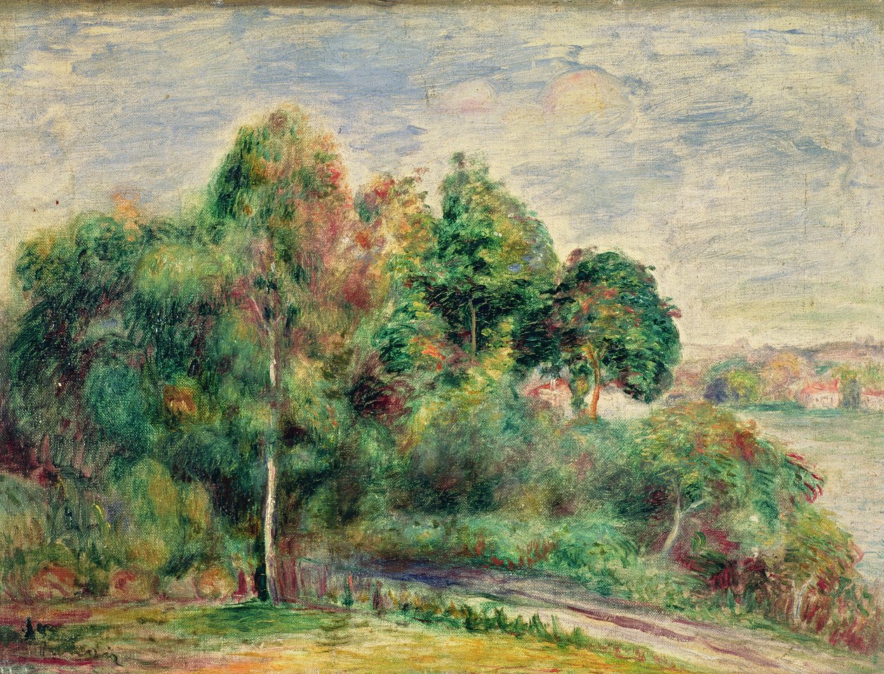 Landskap av Pierre Auguste Renoir