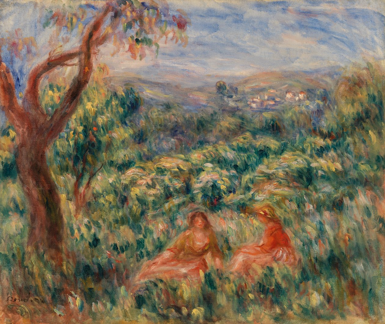 Landskap av Pierre Auguste Renoir