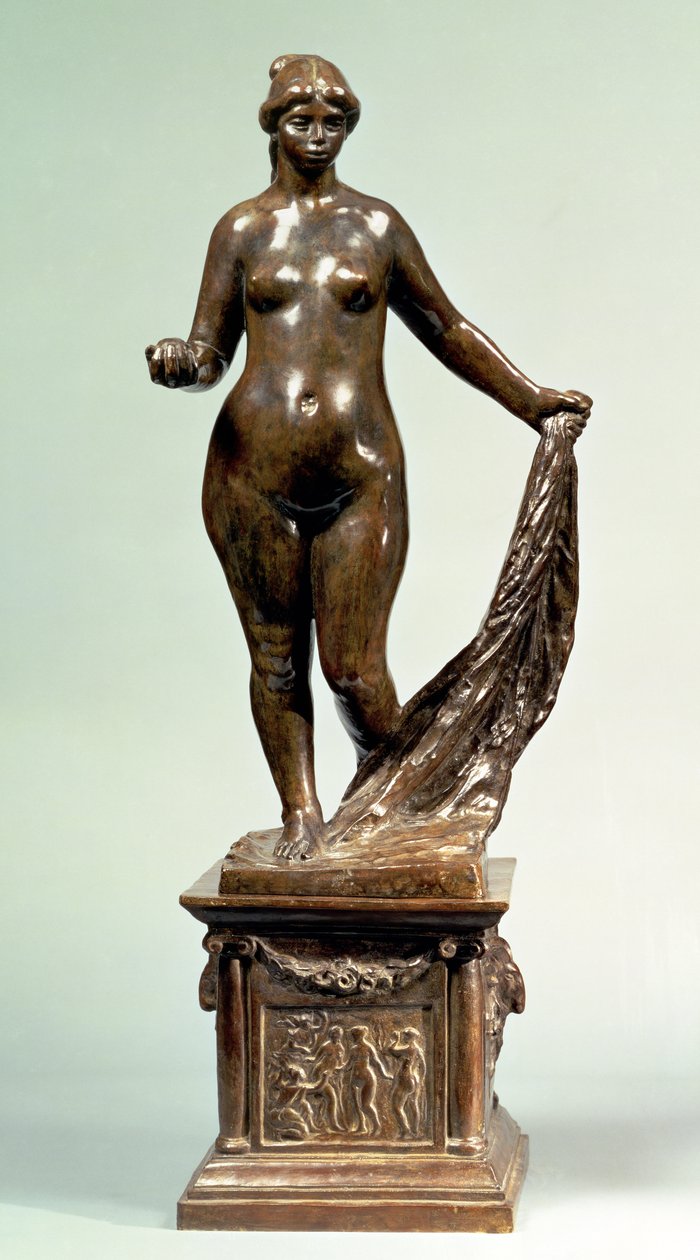 Lille Venus (stående) (bokstaven E, utgave av 8, Valsuani-støpt) (bronse) av Pierre Auguste Renoir