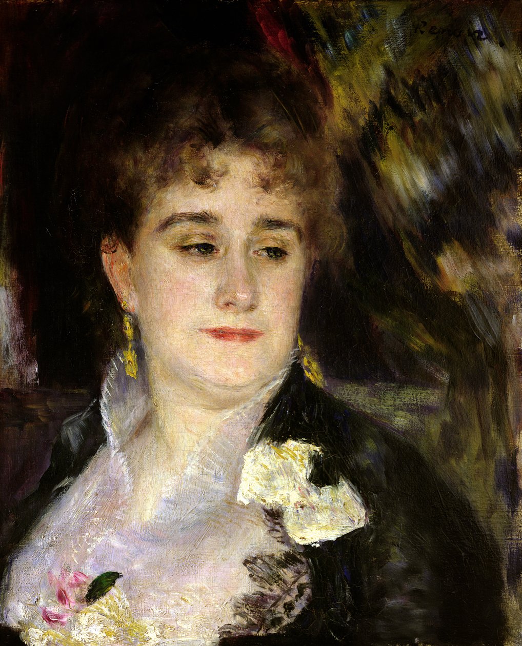 Madame Georges Charpentier (1848-1904), ca. 1876-7 av Pierre Auguste Renoir
