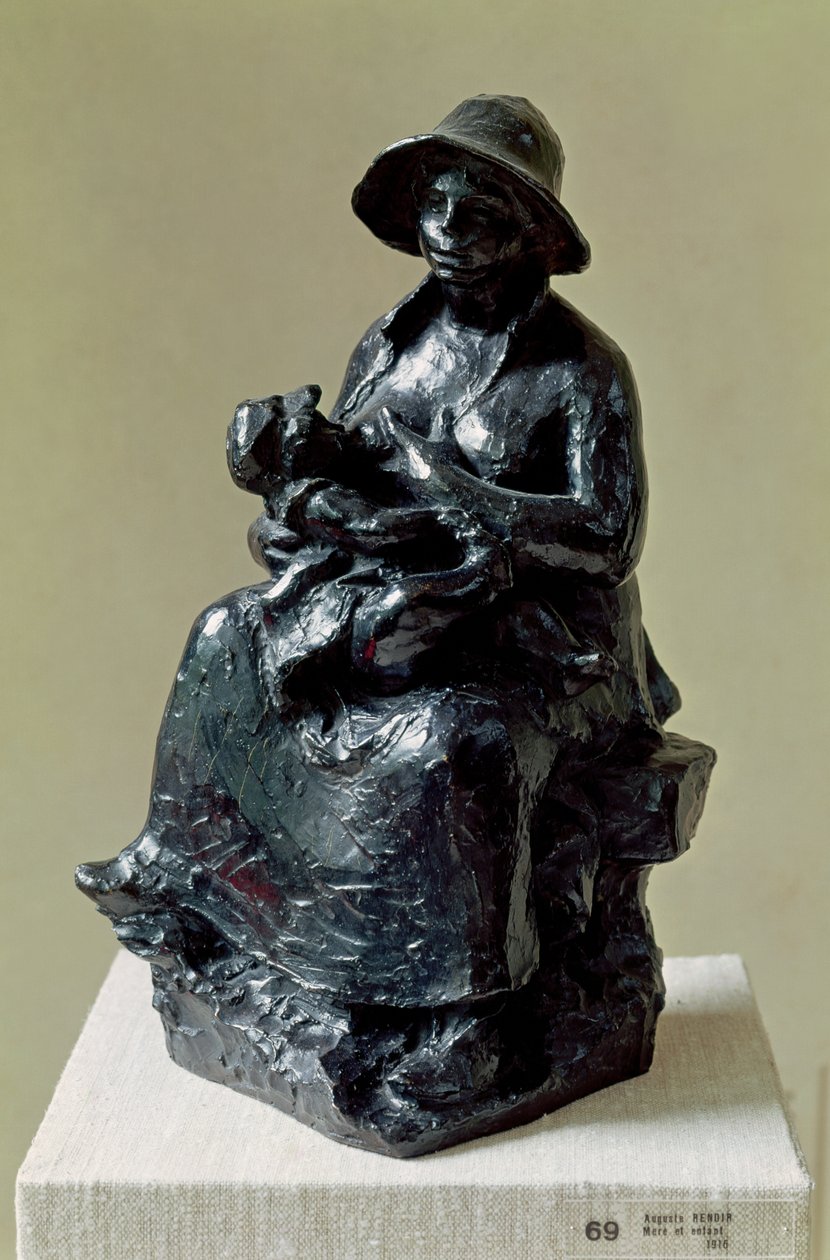 Barsel, 1916 (bronse) av Pierre Auguste Renoir