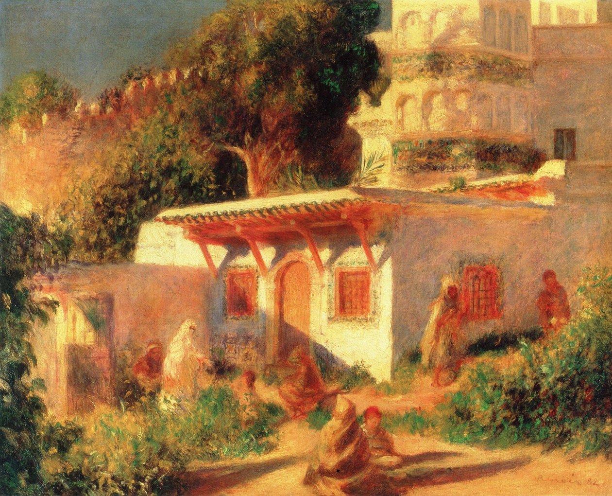 Moskeen i Alger av Pierre Auguste Renoir