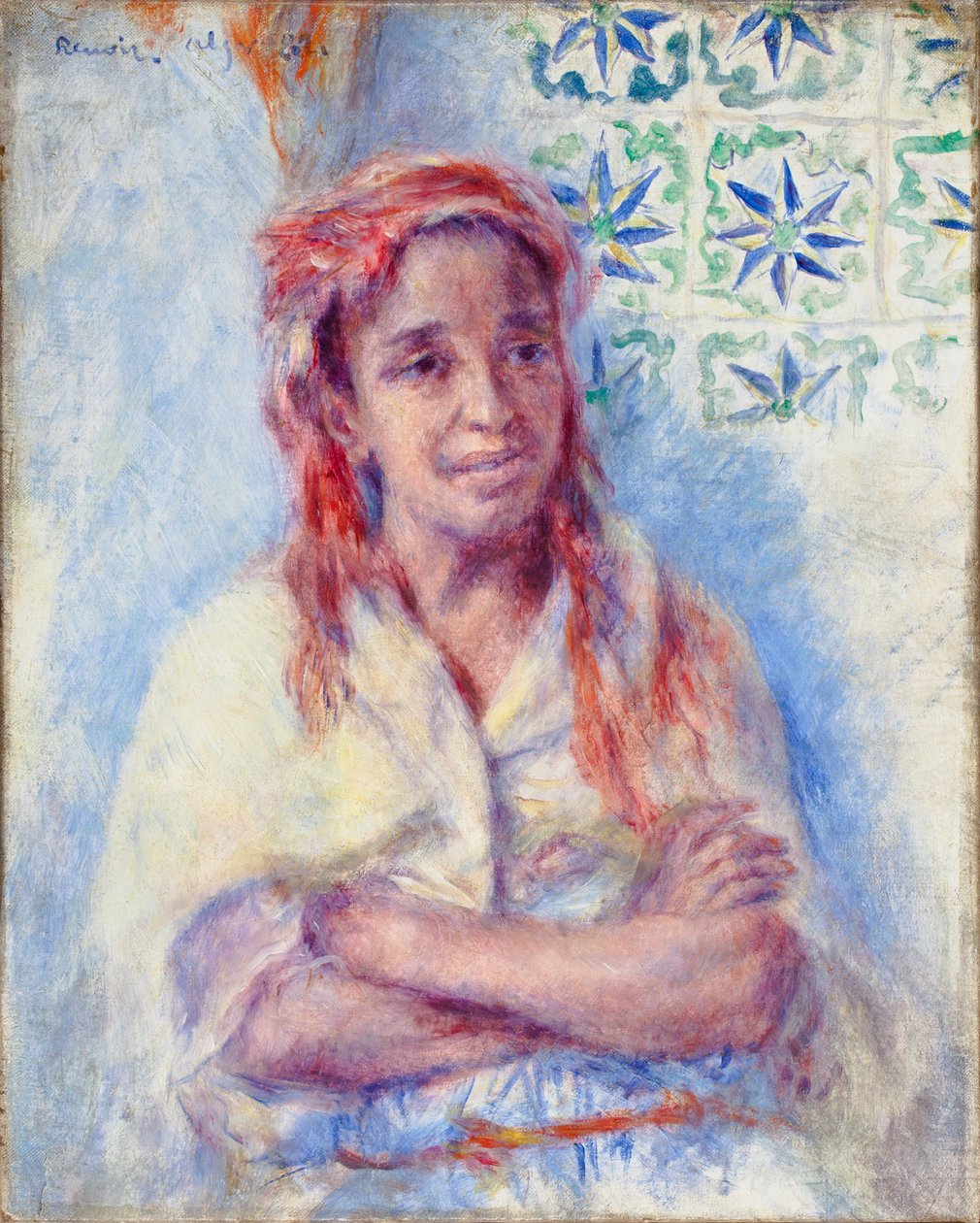 Gammel arabisk kvinne av Pierre Auguste Renoir
