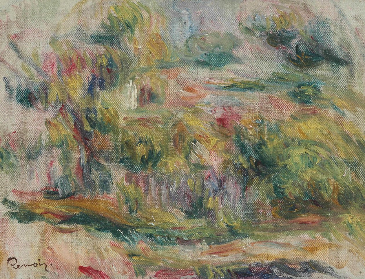 Landsbygda av Pierre Auguste Renoir