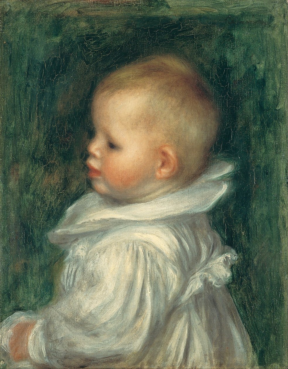 Portrett av Claude Renoir av Pierre Auguste Renoir