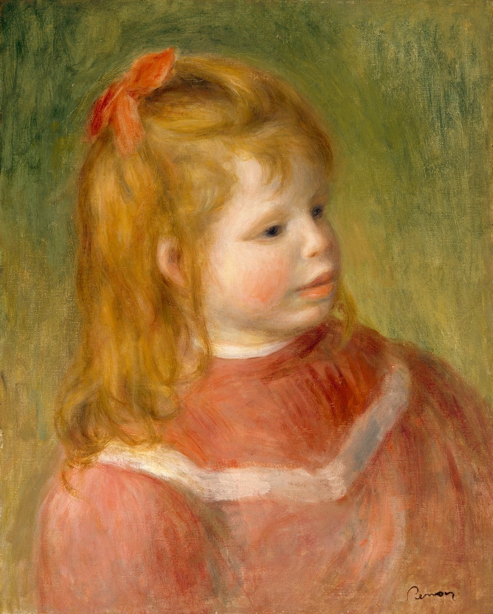Portrett av Jean (1894-1979) ca. 1897 av Pierre Auguste Renoir