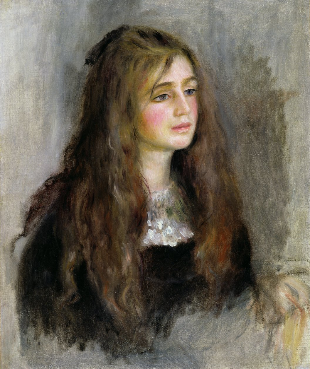 Portrett av Julie Manet (1878-1966) 1894 av Pierre Auguste Renoir