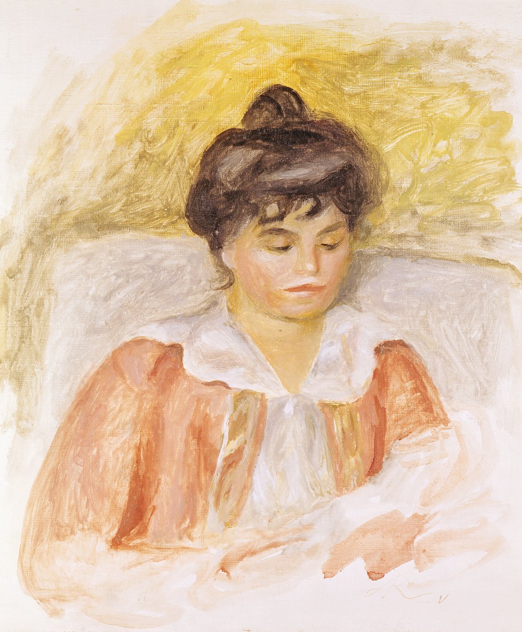 Portrett av Madame Albert Andre av Pierre Auguste Renoir