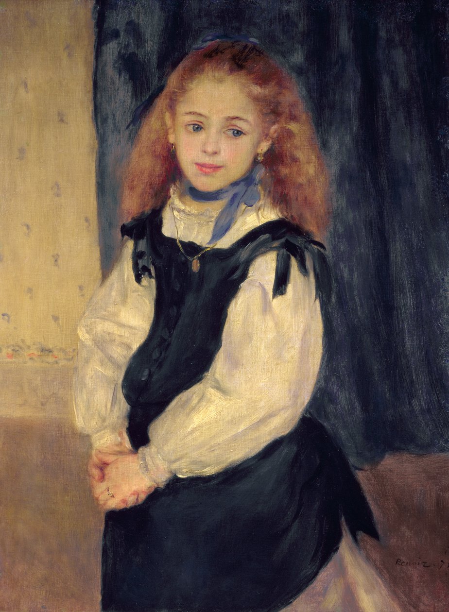 Portrett av Mademoiselle Legrand av Pierre Auguste Renoir