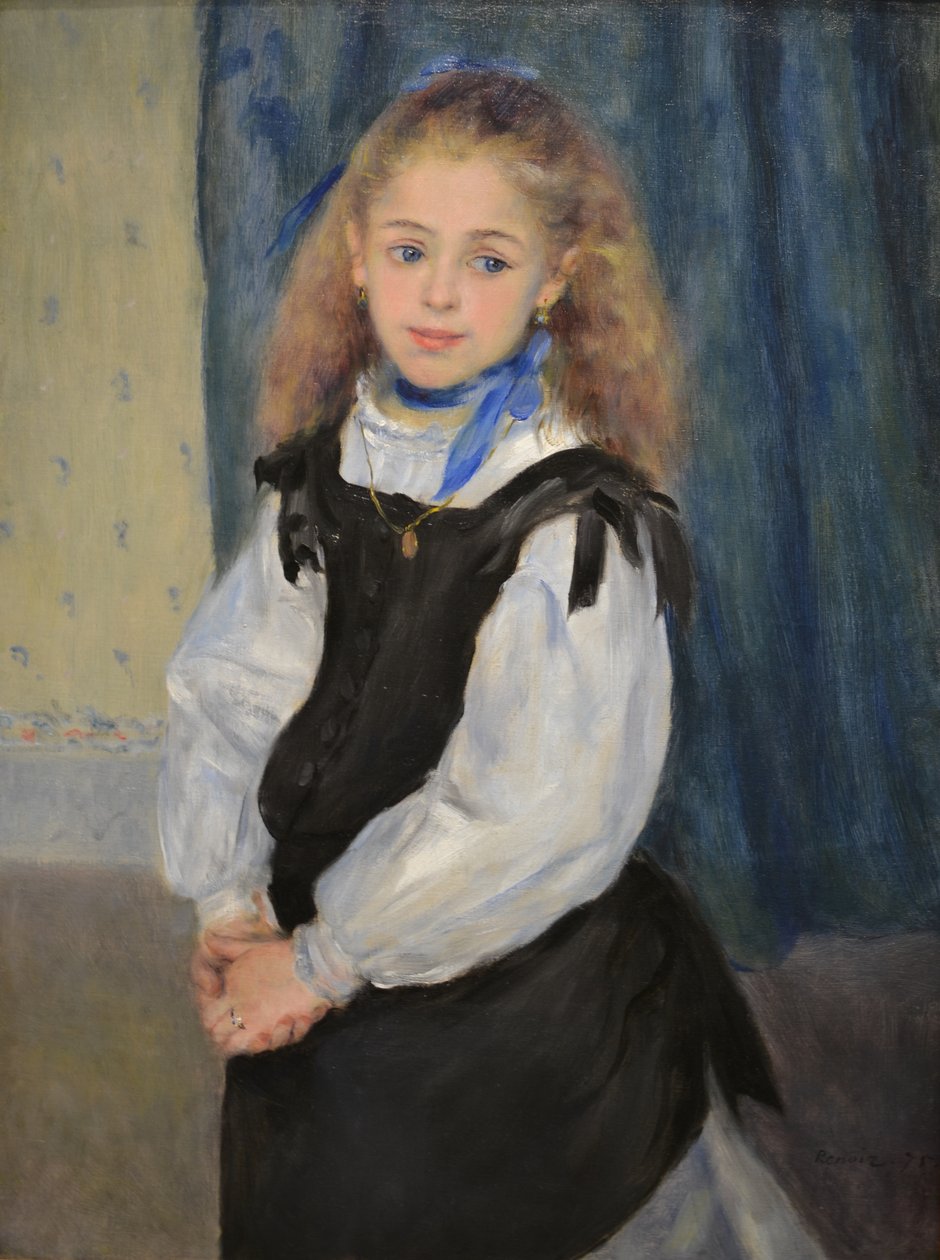 Portrett av Mademoiselle Legrand av Pierre Auguste Renoir