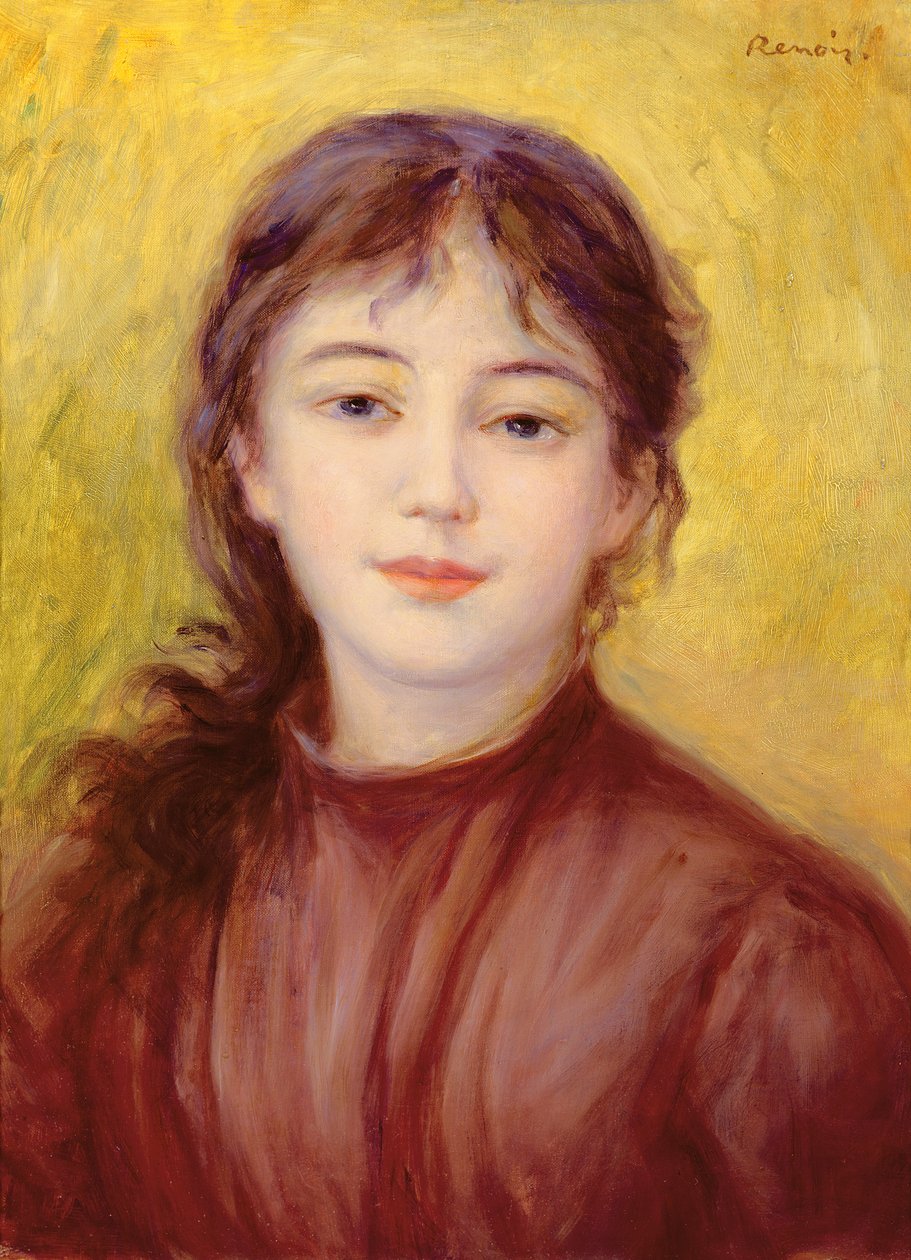 Portrett av en kvinne, 1879 av Pierre Auguste Renoir