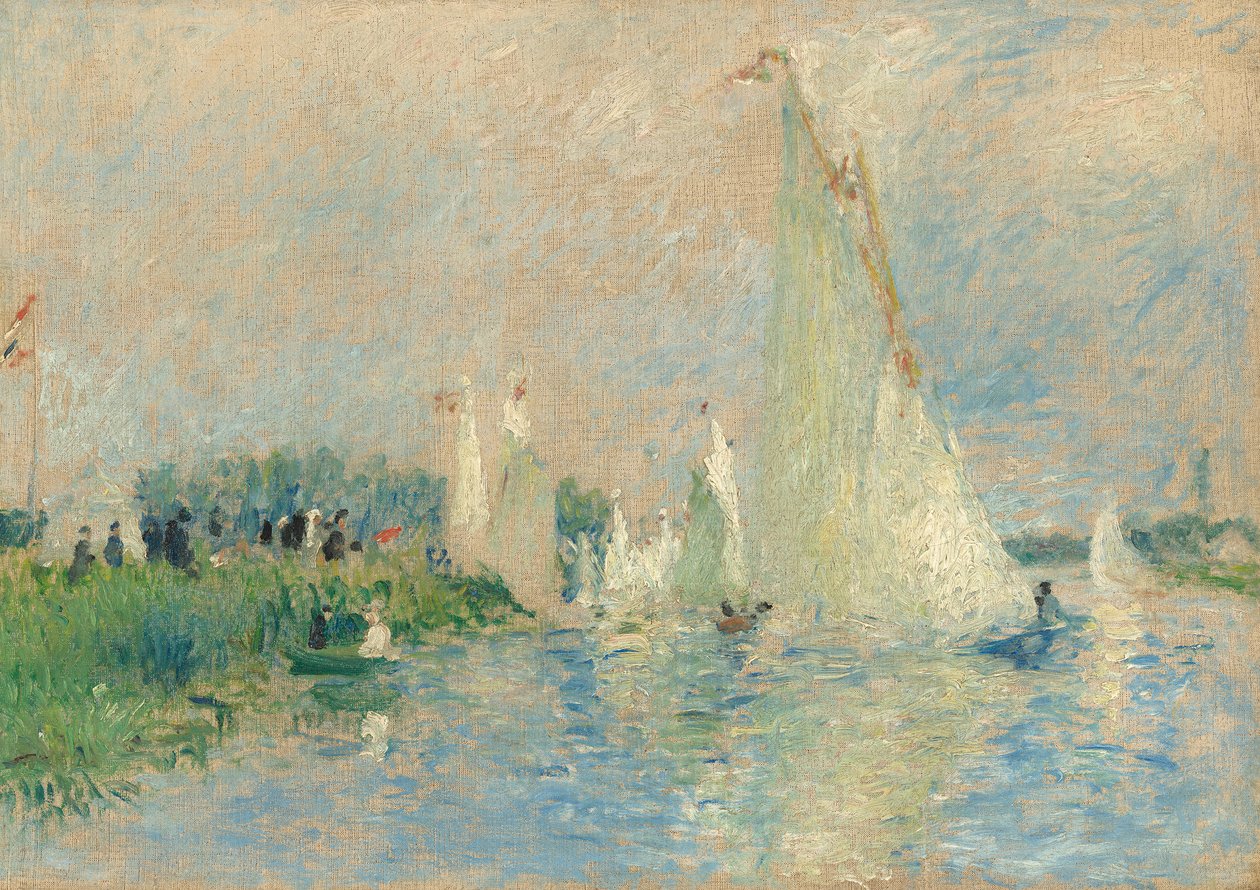 Regatta på Argenteuil av Pierre Auguste Renoir