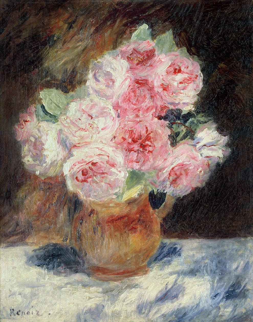 Roser, 1878 av Pierre Auguste Renoir