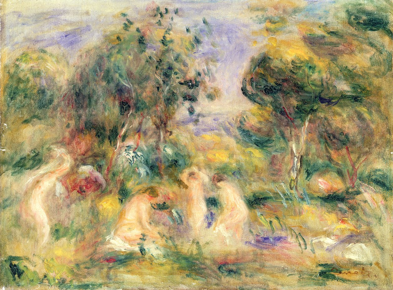 Badegjestene av Pierre Auguste Renoir