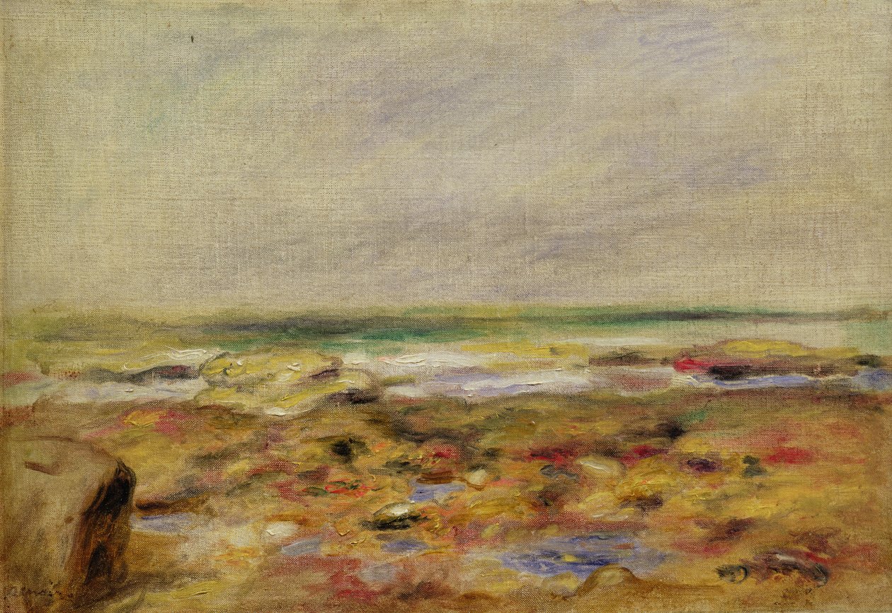 Stranden ved Martigues, 1888 av Pierre Auguste Renoir