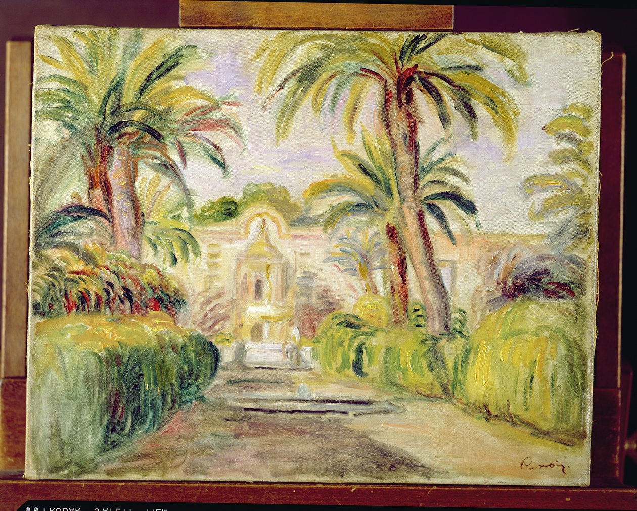 Palmetrærne, 1919 av Pierre Auguste Renoir