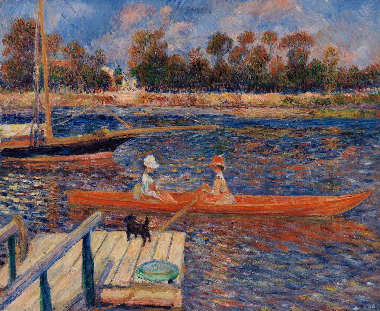 Seinen ved Argenteuil av Pierre Auguste Renoir