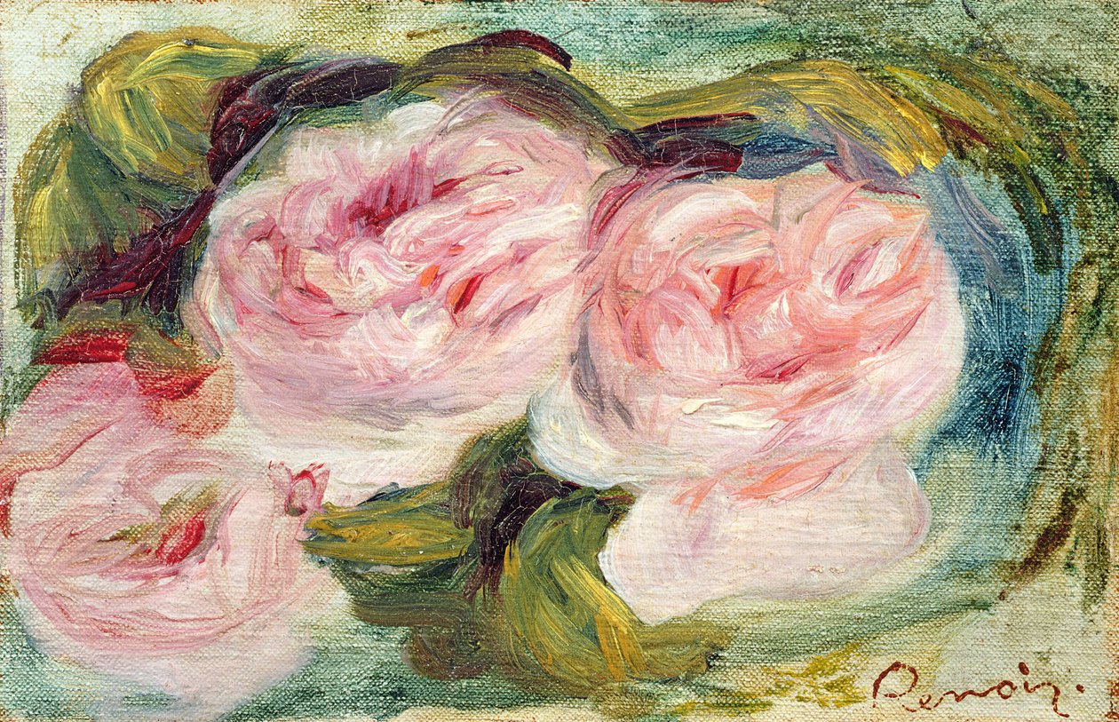De tre rosene av Pierre Auguste Renoir