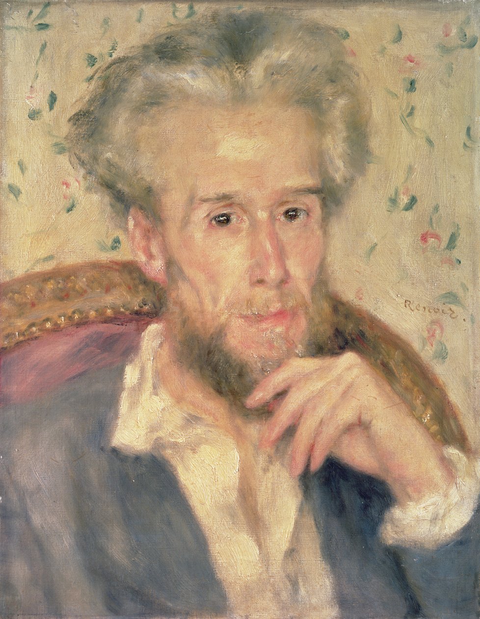 Victor Choquet av Pierre Auguste Renoir