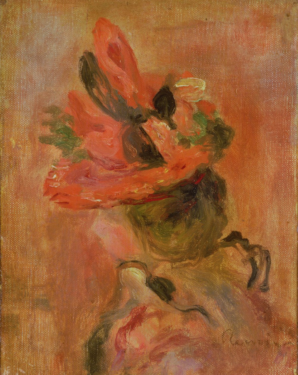 Kvinne i hatt av Pierre Auguste Renoir