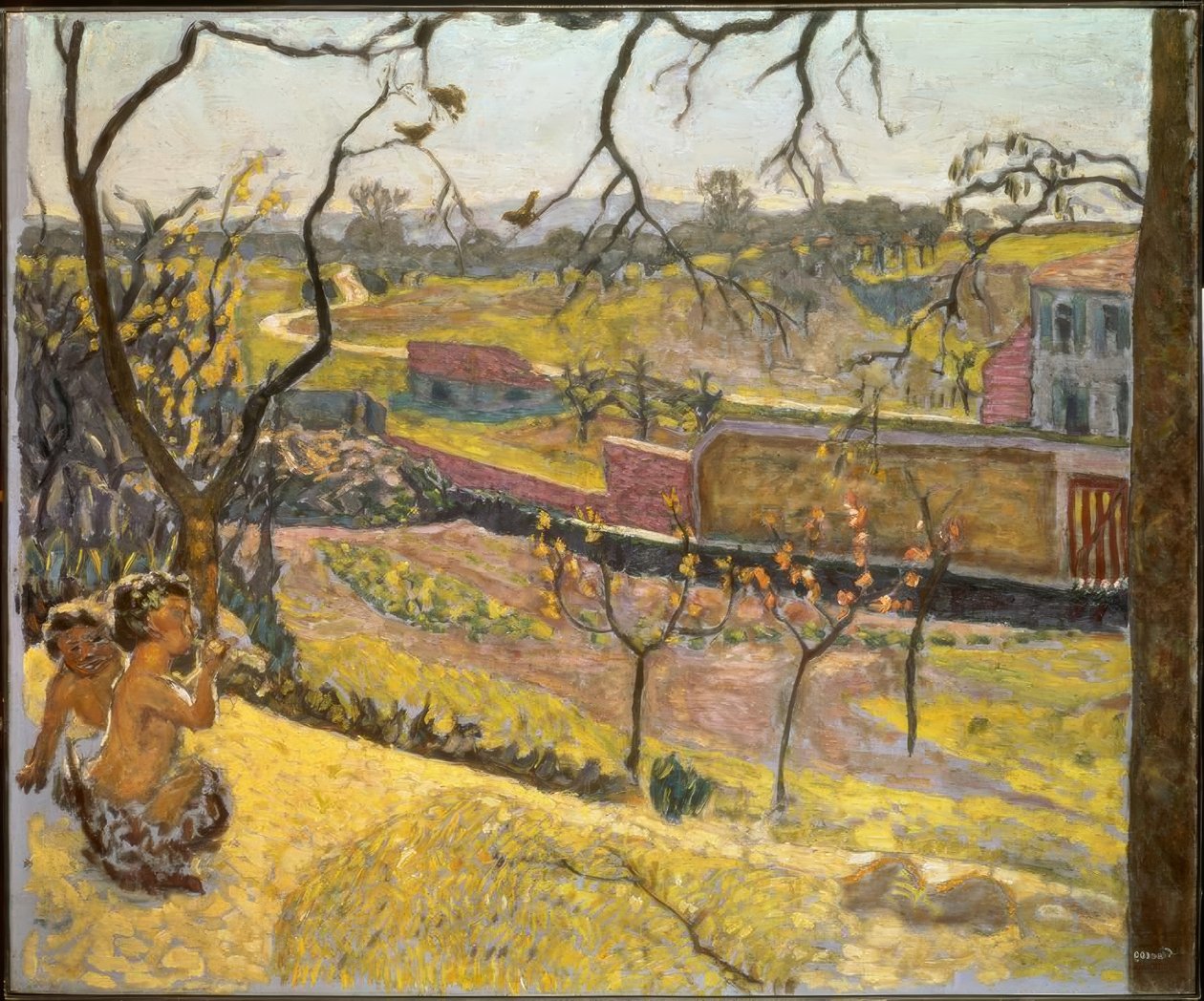 Begynnelsen av våren. Små fauner av Pierre Bonnard