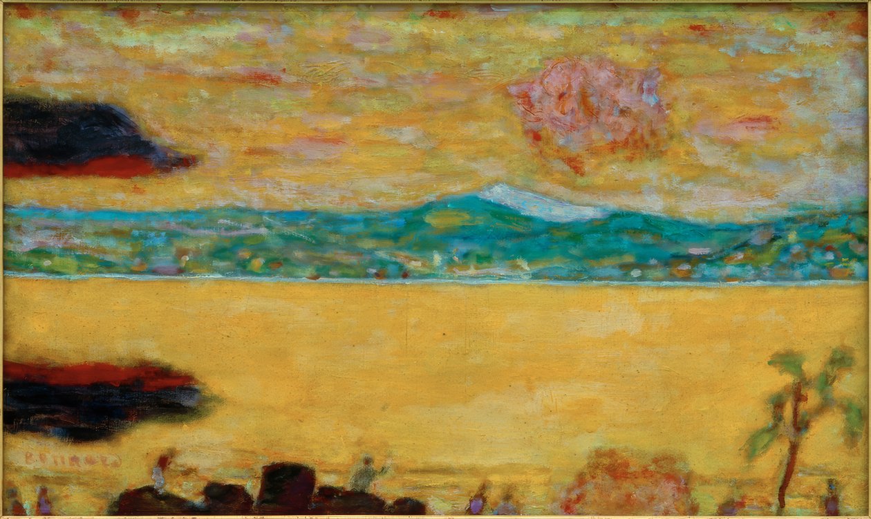 Saint-Tropez-bukten av Pierre Bonnard