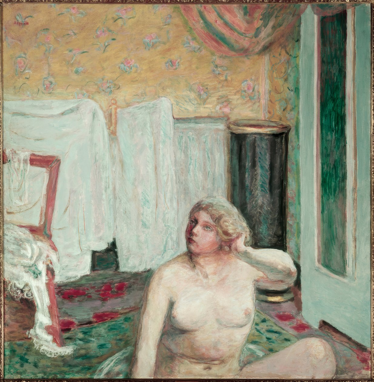 Naken, morgen av Pierre Bonnard