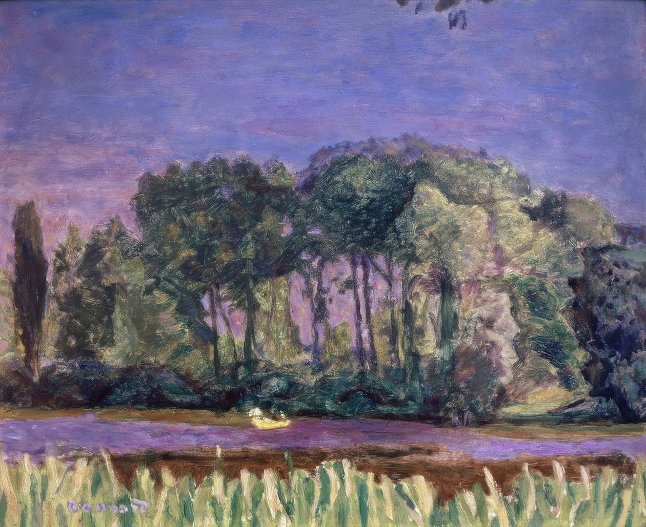 KRYSTER AV SEINE. Künstler: PIERRE BONNARD. Lage: VILLA DE PARIS MUSEUM FOR MODERNE KUNST, FRANKREICH av Pierre Bonnard