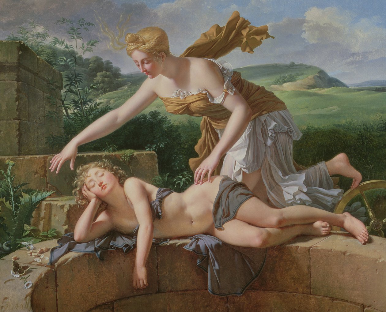 The Child of Fortune, 1801 av Pierre Bouillon