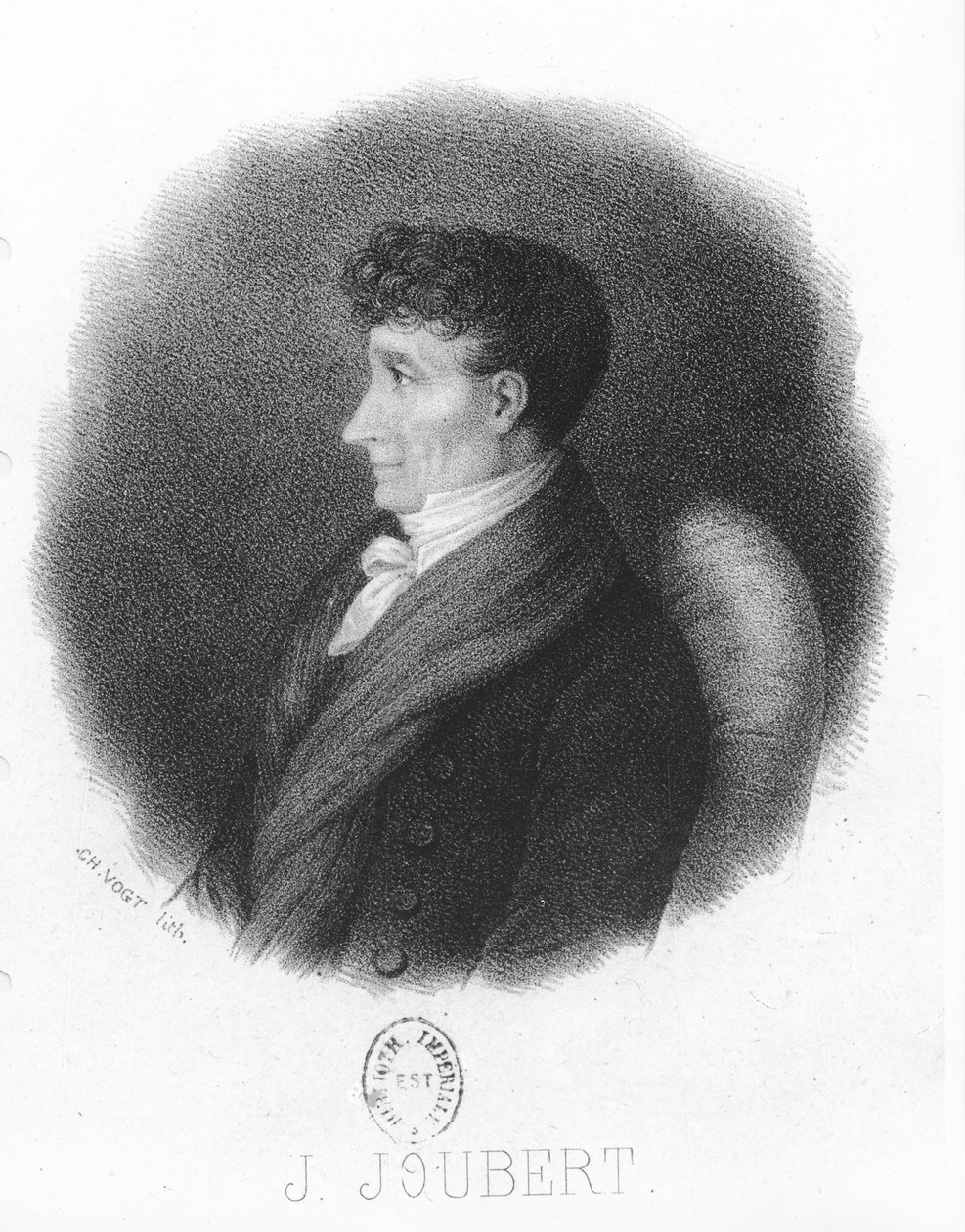 Joseph Joubert av Pierre-Charles Vogt