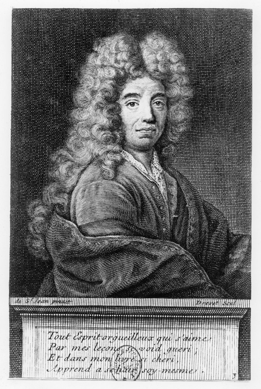 Jean de La Bruyère av Pierre Imbert Drevet