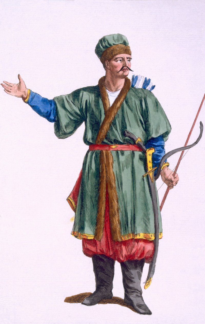En tatar fra Krim, 1780 av Pierre Duflos