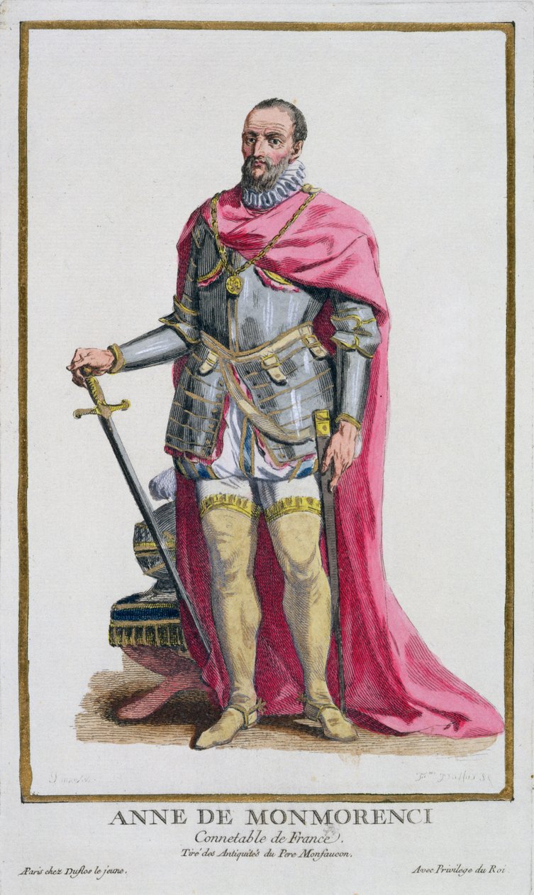 Anne de Montmorency (1493-1567) Frankrikes konstabel fra 