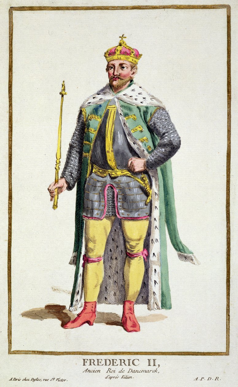 Frederick II (1534-88) Konge av Danmark fra 