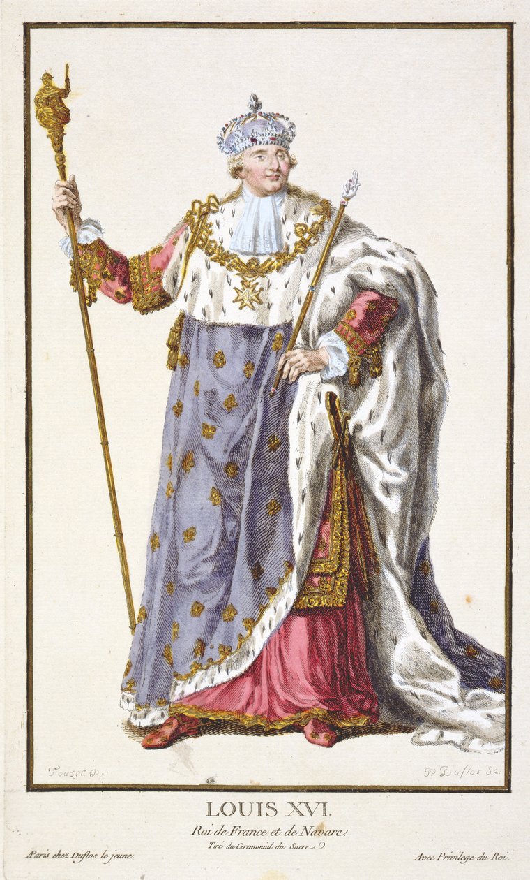 Ludvig XVI (1754-93) Konge av Frankrike (1774-92) fra 