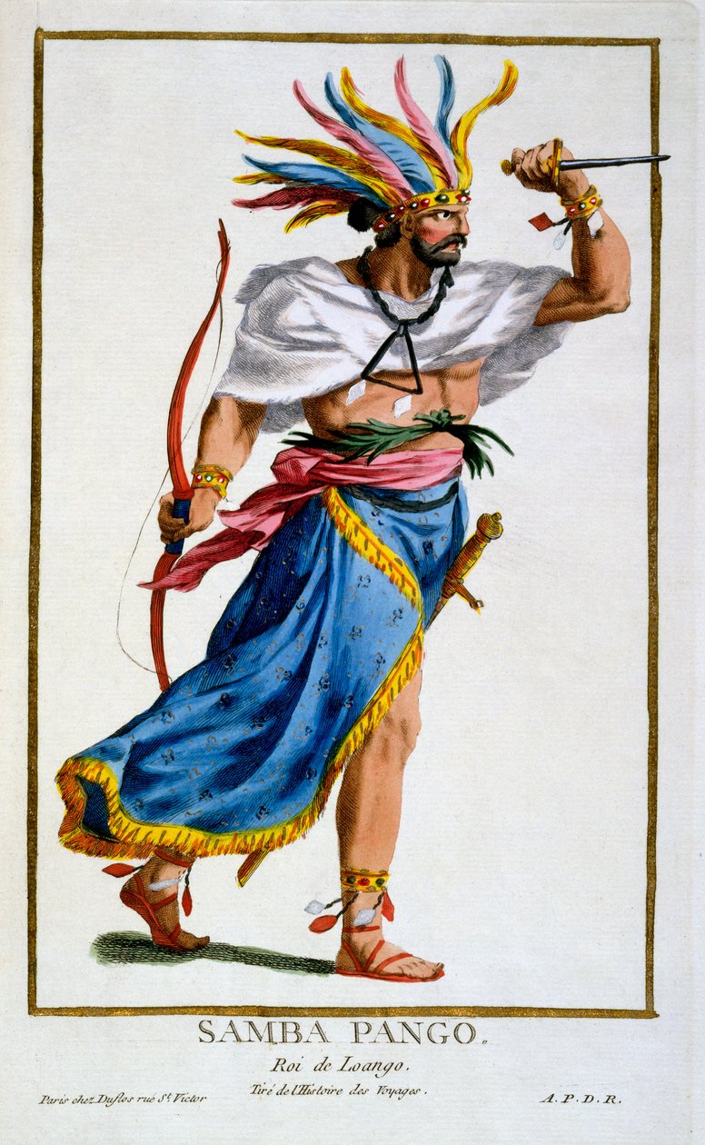 Samba Pango, hersker av Luango, fra 