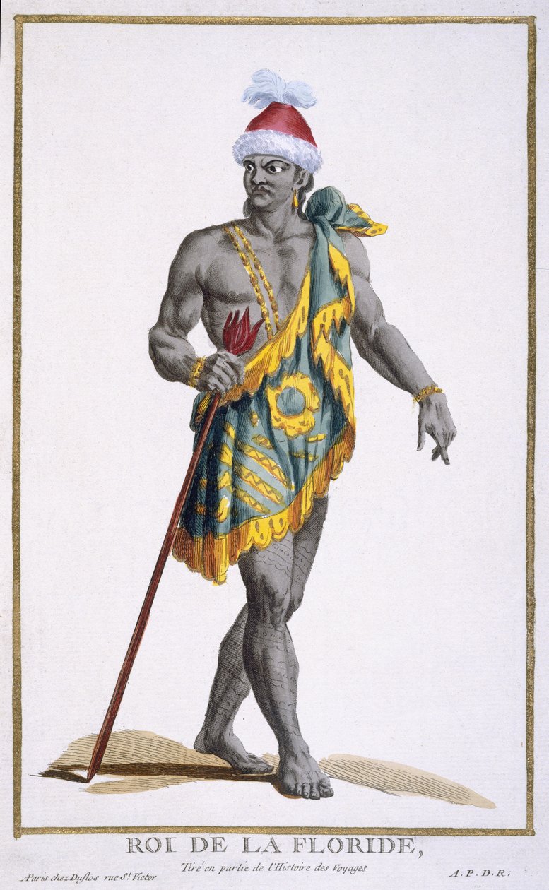 Kongen av Florida, 1780 av Pierre Duflos