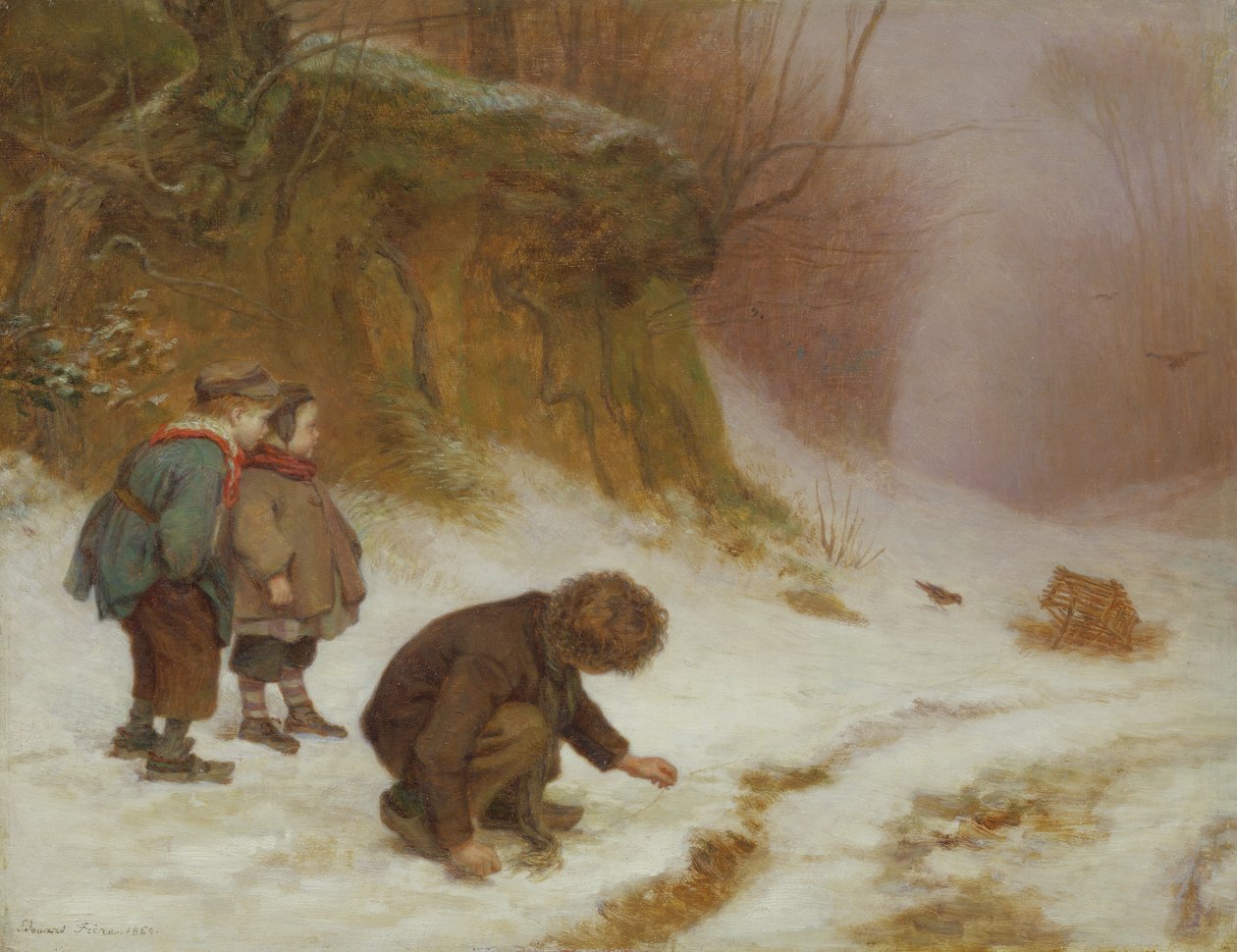 Fuglefangeren, 1869 av Pierre Edouard Frere