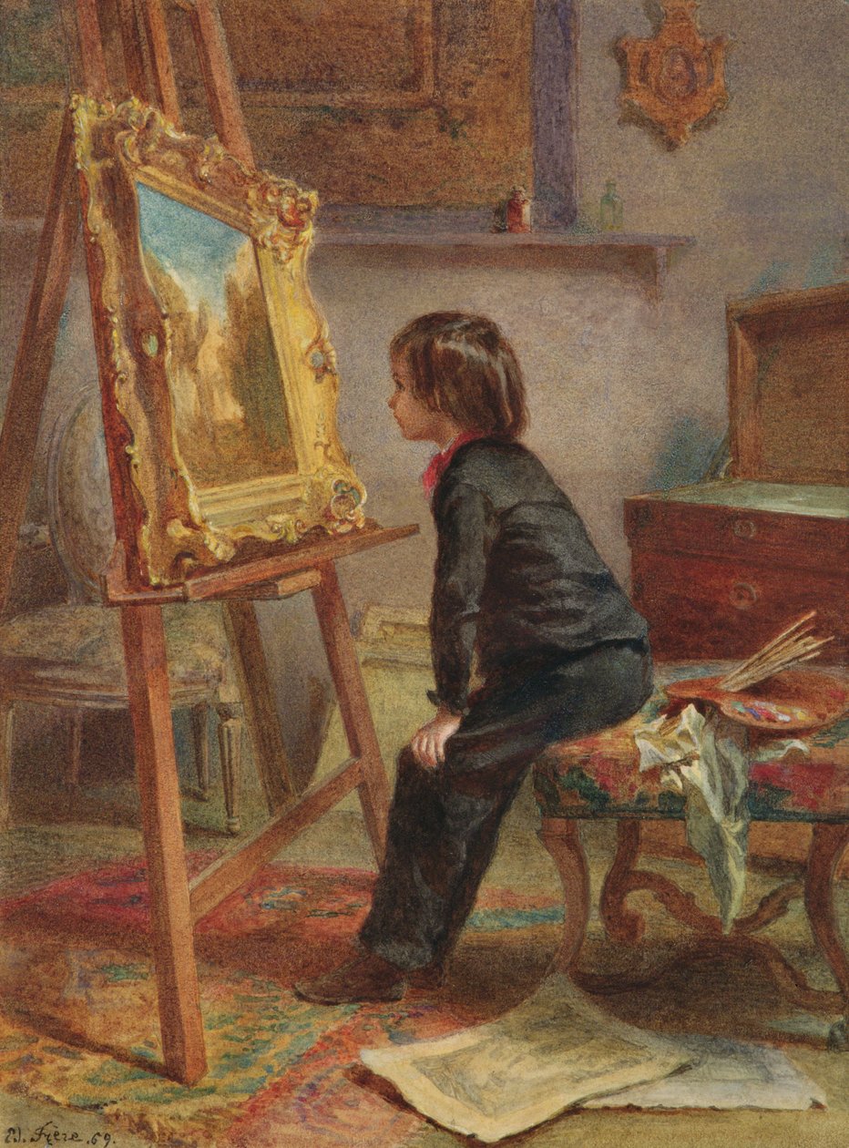 Den unge kjenner, 1869 av Pierre Edouard Frere