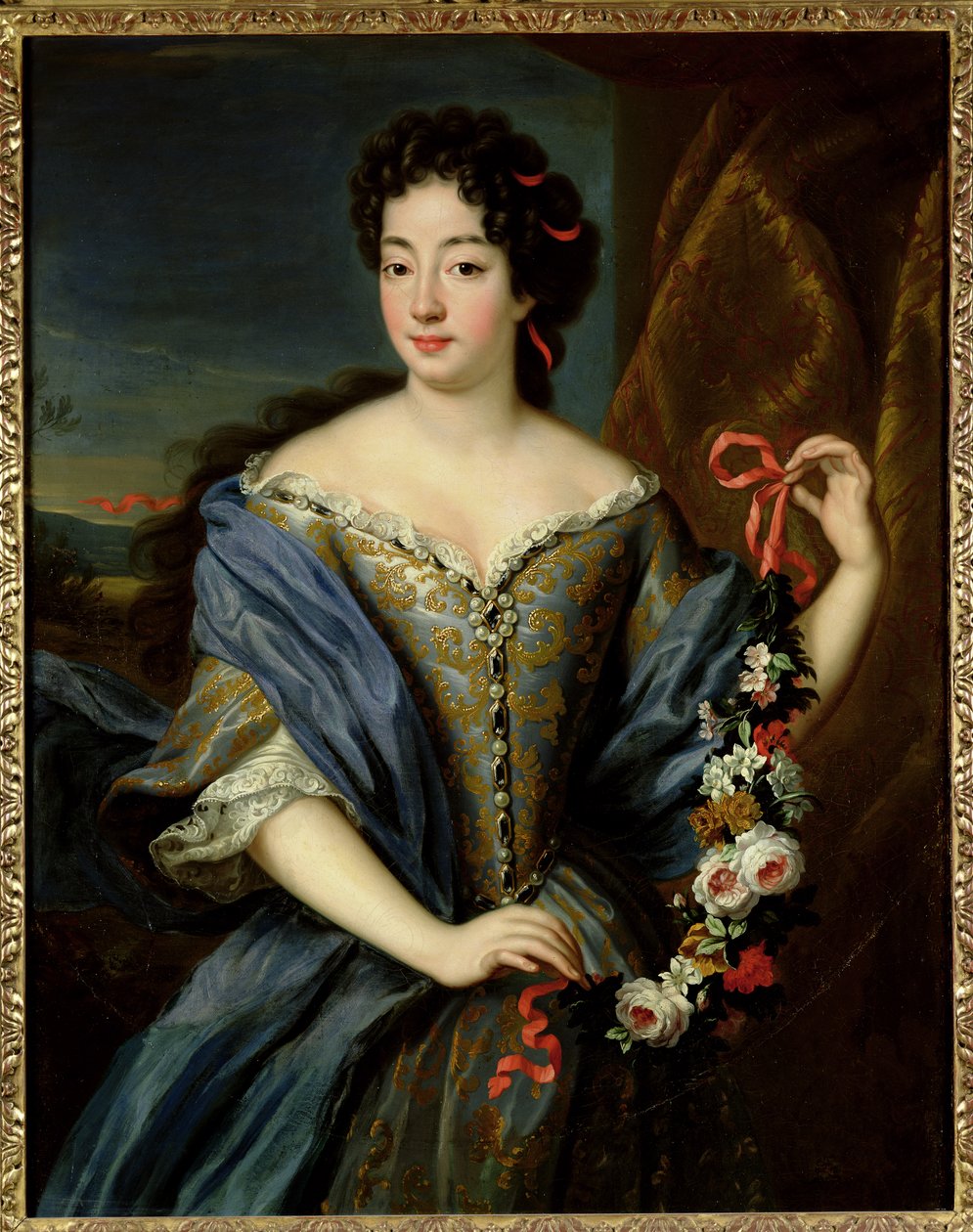 Portrett av Anne de Baviere (1648-1723) av Pierre Gobert