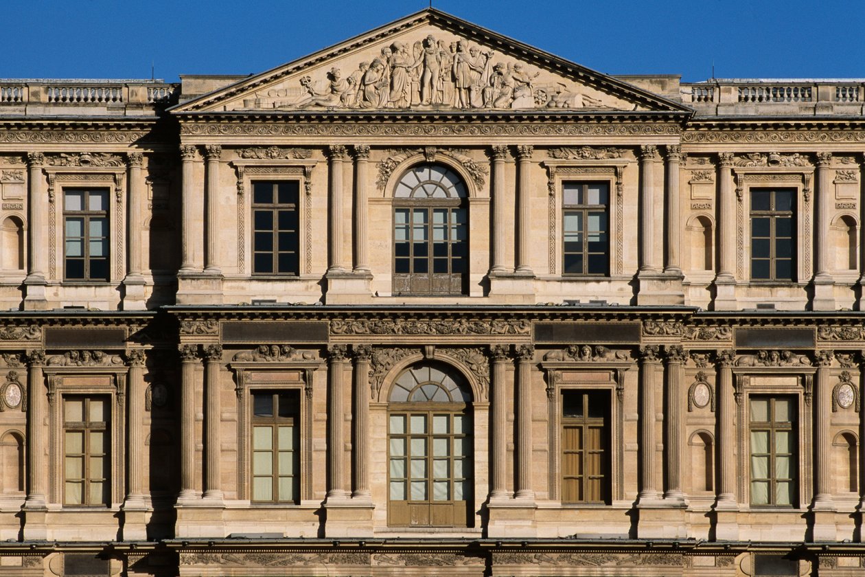 Cour Carree, nordfløyen av Pierre Lescot