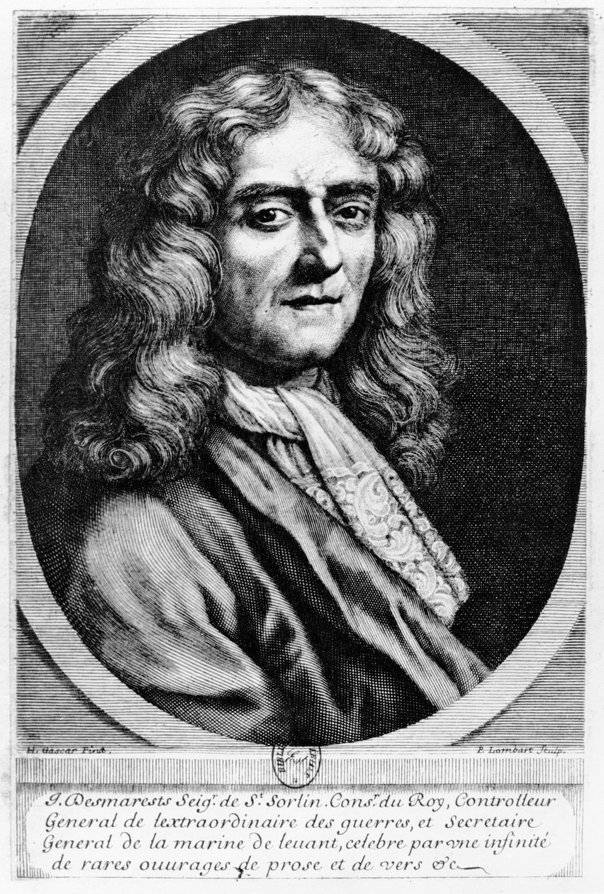 Jean Desmarets fra Saint-Sorlin av Pierre Lombard or Lombart