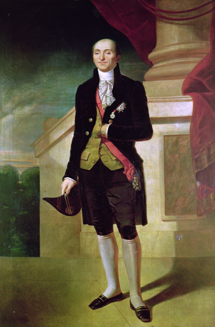 Bernard Germain Etienne de Laville (1756-1825) greve av Lacepede av Pierre Martinet