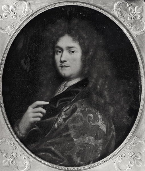 Portrett av Jean-Baptiste Colbert (1651-90) Marquis de Seignelay av Pierre Mignard